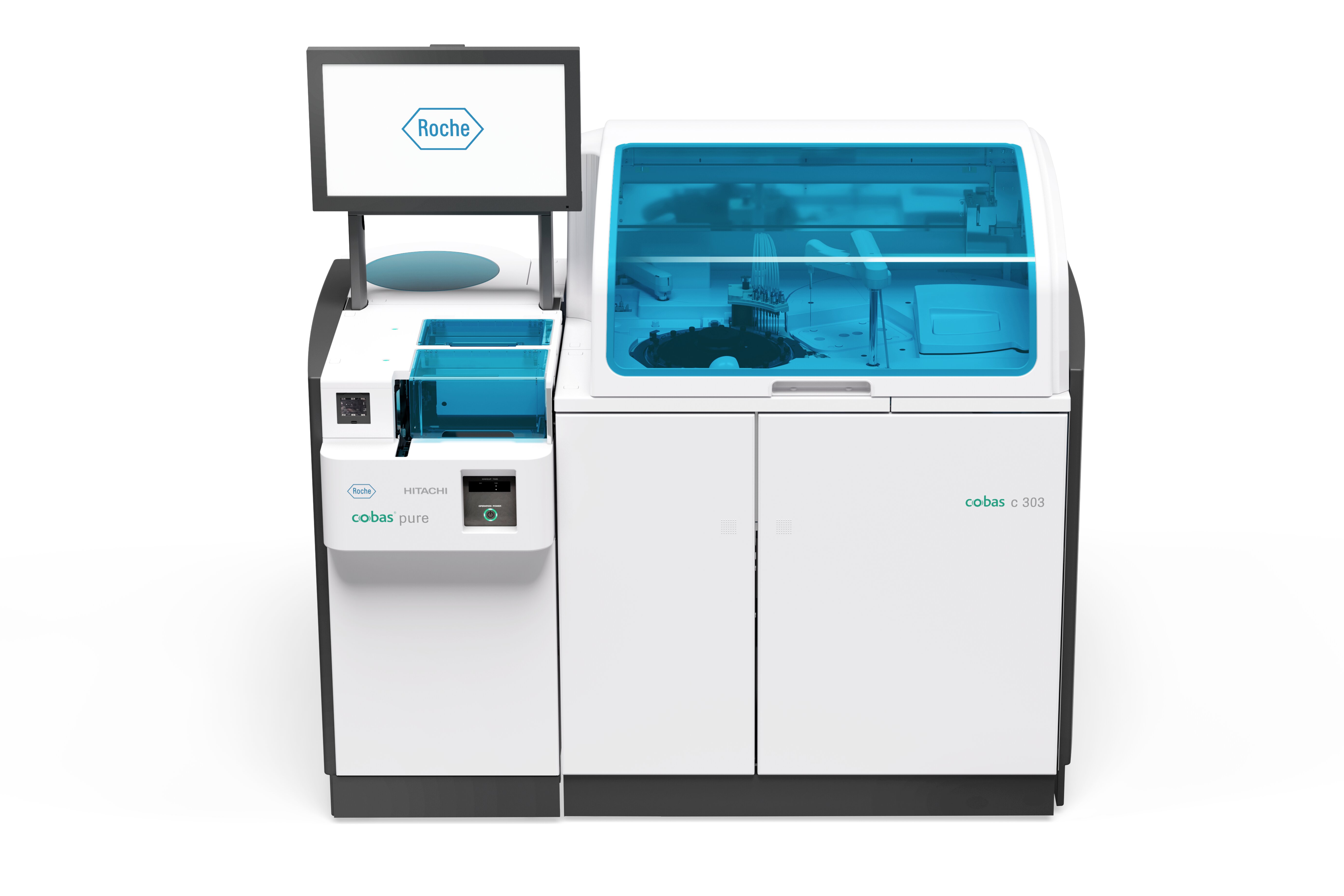 Roche 로슈 cobas c 303 생화학 · 전해질 분석기