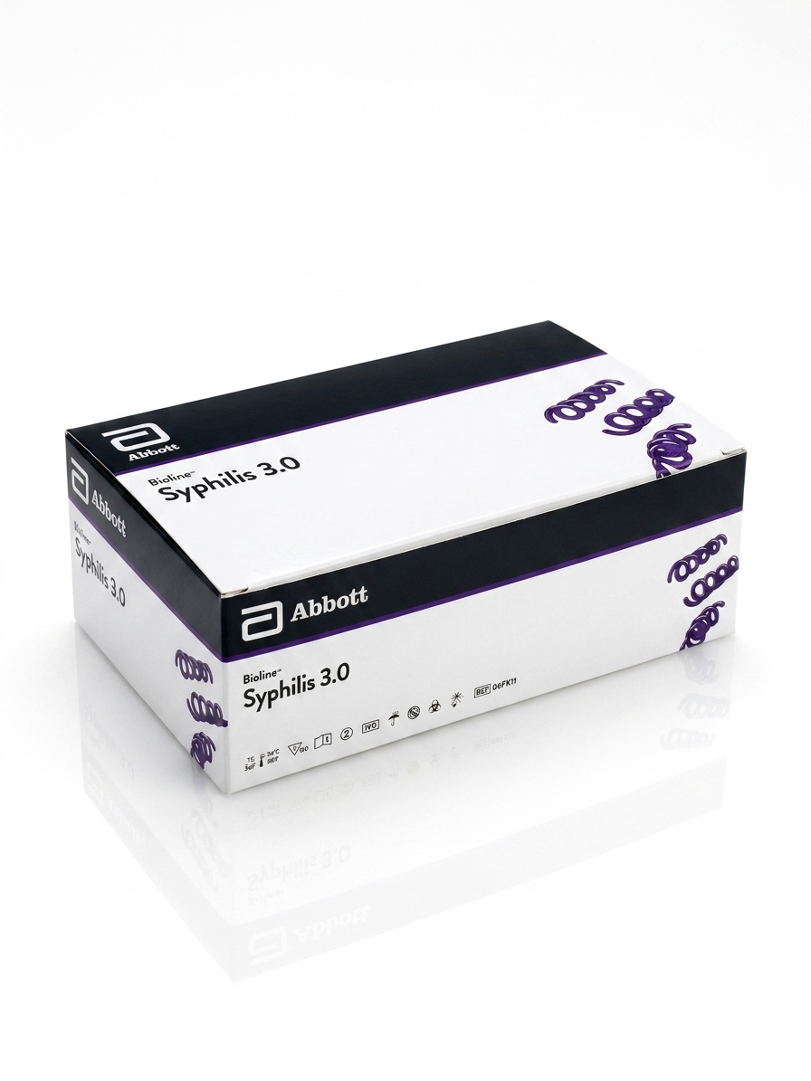 Abbott Bioline Syphilis 3.0 실제 제품 사진